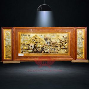 Tranh Cội Nguồn Quê Hương Vs Đôi Cha Mẹ