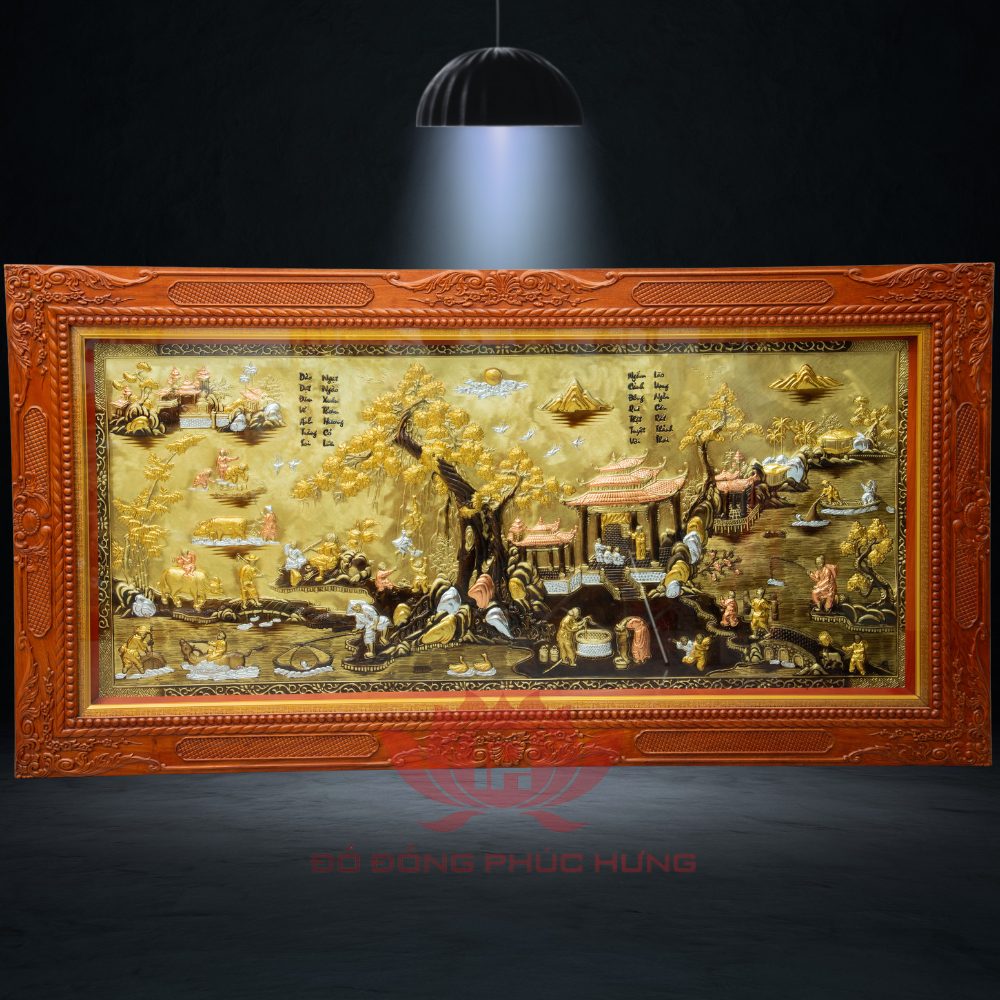 Tranh Đồng Quê 120x230